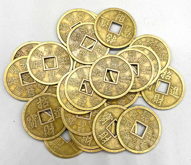 43mm I Ching coin (Set of 25) - Click Image to Close